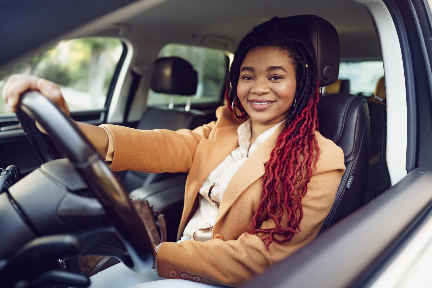 Conducteur au volant